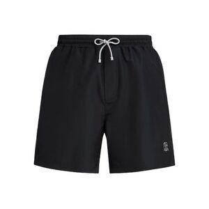 Brunello Cucinelli Black Beachwear - Swim Shorts Men